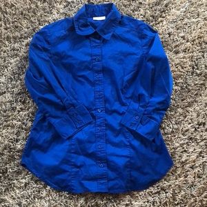 COPY - Royal blue button up
